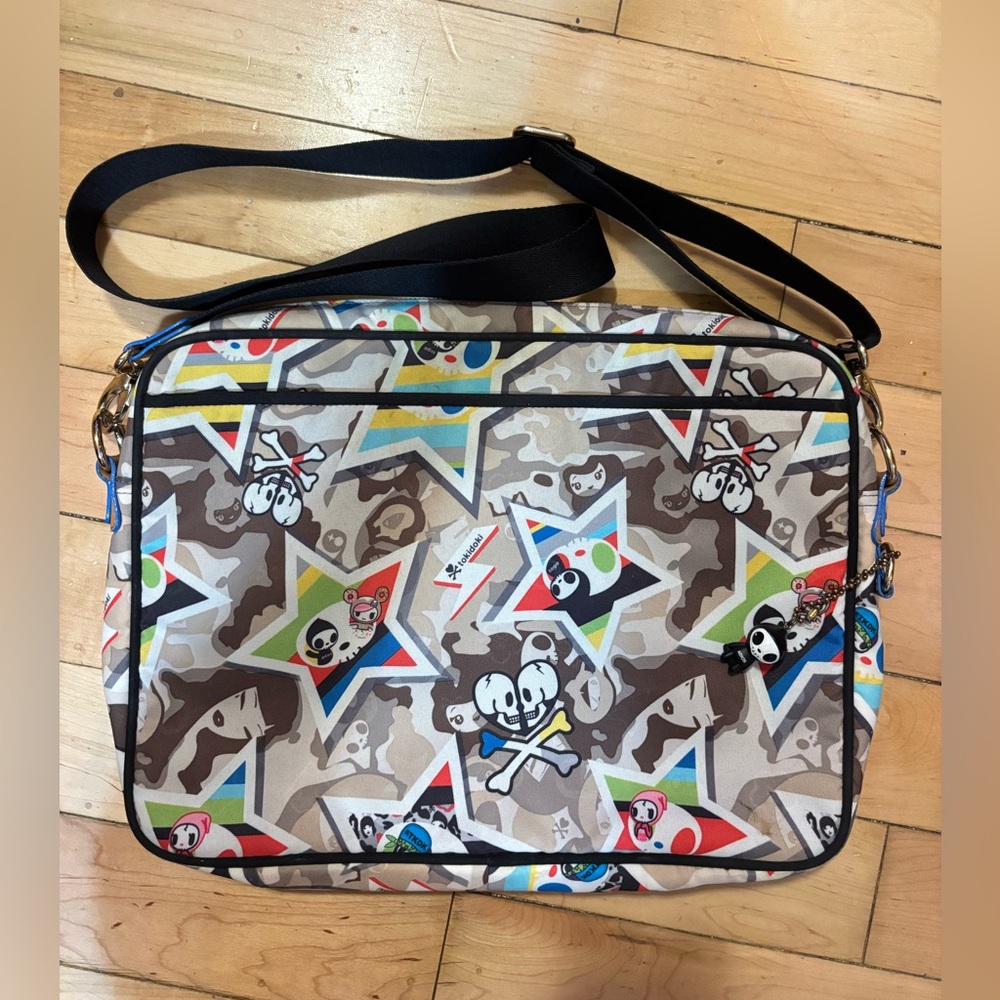 Tokidoki Laptop Messenger Bag 15” Camo - Picture 3 of 3